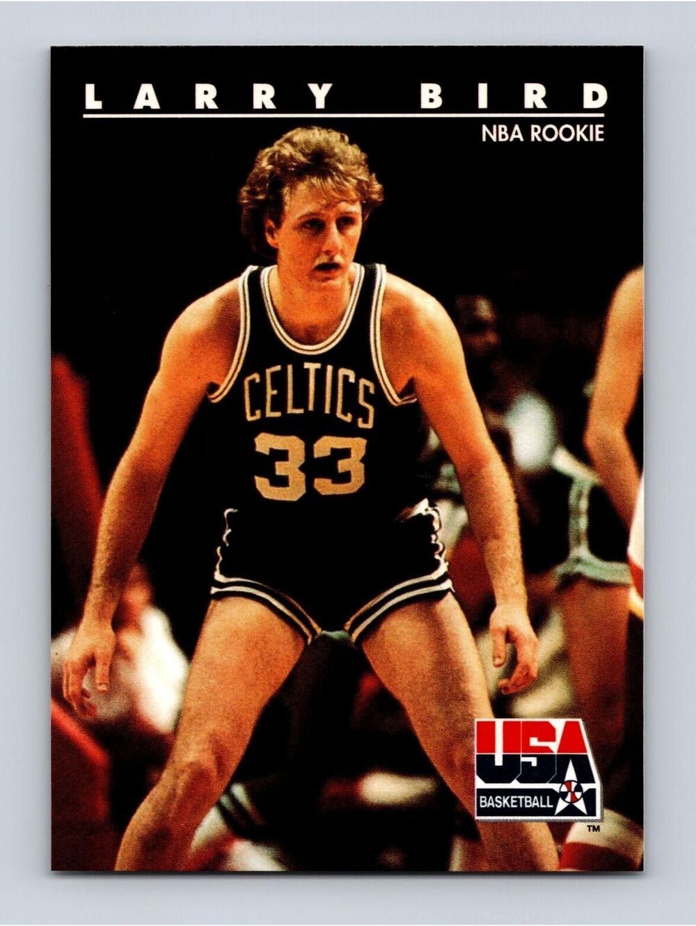 1992 SkyBox USA #11 Larry Bird Basketball Card